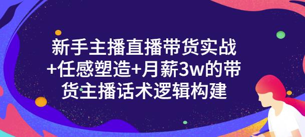 【副业项目3593期】新手如何做直播带货话术：信任感塑造+月薪3w的带货主播话术逻辑构建-金九副业网