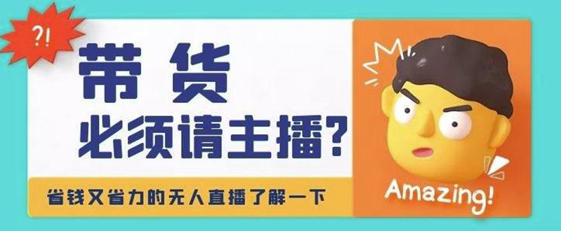 【副业项目4590期】淘宝无人直播带货0基础教程，手把手教你无人直播，省钱又省力-金九副业网