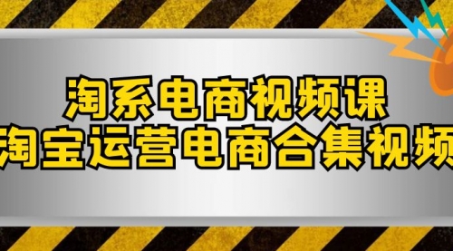 【副业项目8013期】淘系-电商视频课，淘宝运营电商合集视频-金九副业网