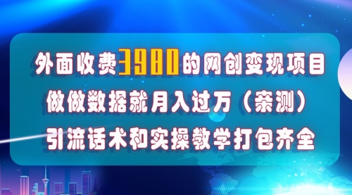 【副业项目8036期】在短视频等全媒体平台做数据流量优化，实测一月1W+，在外至少收费4000+-金九副业网